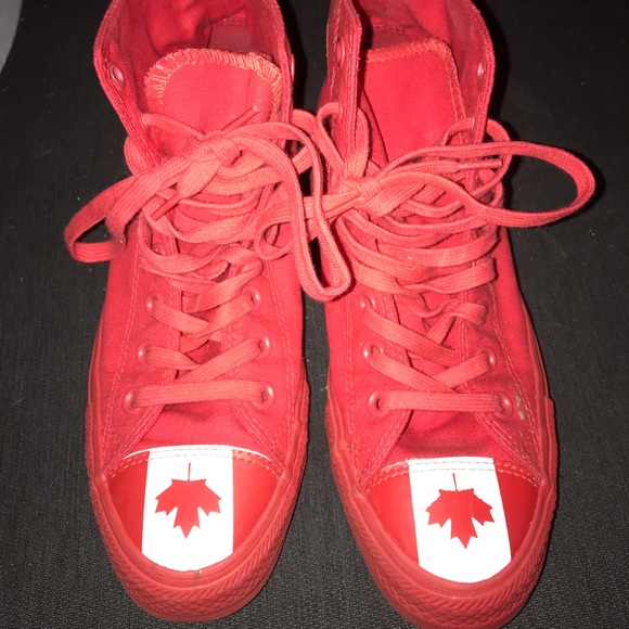 Canadian Converse Sneakers - Picture 1 of 4